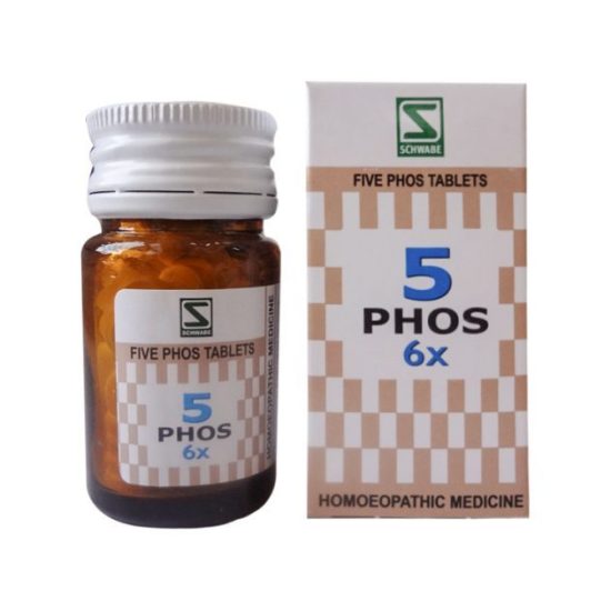Buy Schwabe Five Phos Tablets 3x, 6x – General Tonic for Nerves