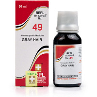 REPL Dr. Advice No 49 (Gray Hair) (30ml) - Homeopathic & Ayurvedic Remedies