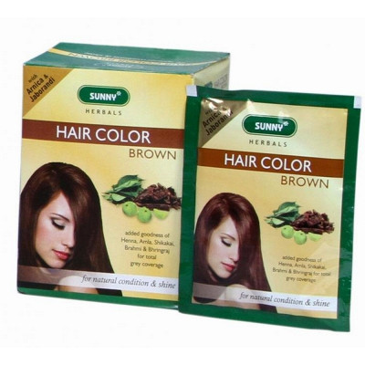 Bakson Sunny Hair Color (Light Brown) (20g) - Homeopathic & Ayurvedic  Remedies