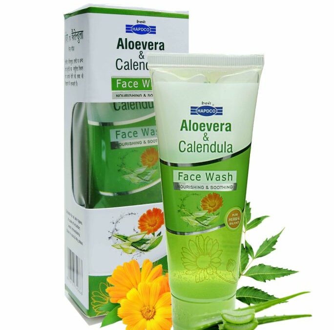 Hapdco Aloevera Calendula Facewash: Dry Skin, Moisturising Facewash