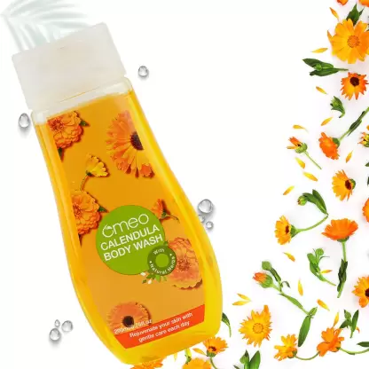 Omeo Calendula Body Wash Gel with Antioxidant Natural Herbs  (200 ml)